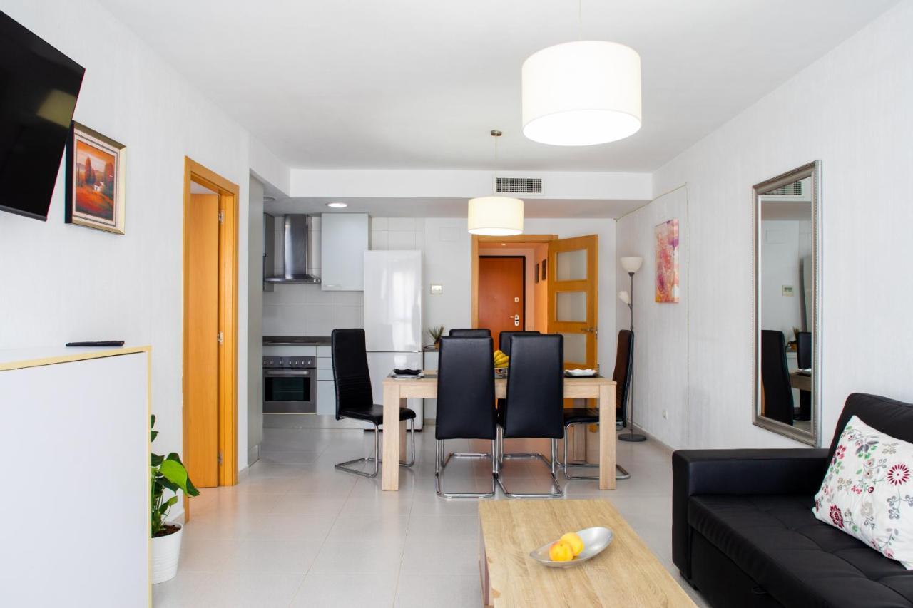 Florit Flats - Fantastic Apartment With Parking By The Malvarrosa Beach 瓦伦西亚 外观 照片